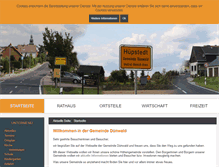 Tablet Screenshot of duenwald.de
